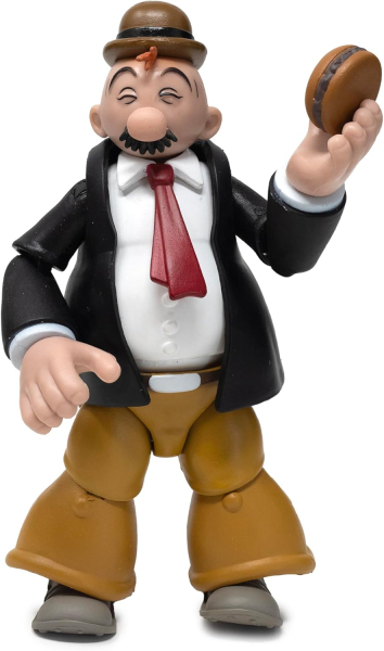 Hier ist die Actionfigur "J.Wellington Wimpy" in Nahaufnahme zu sehen.